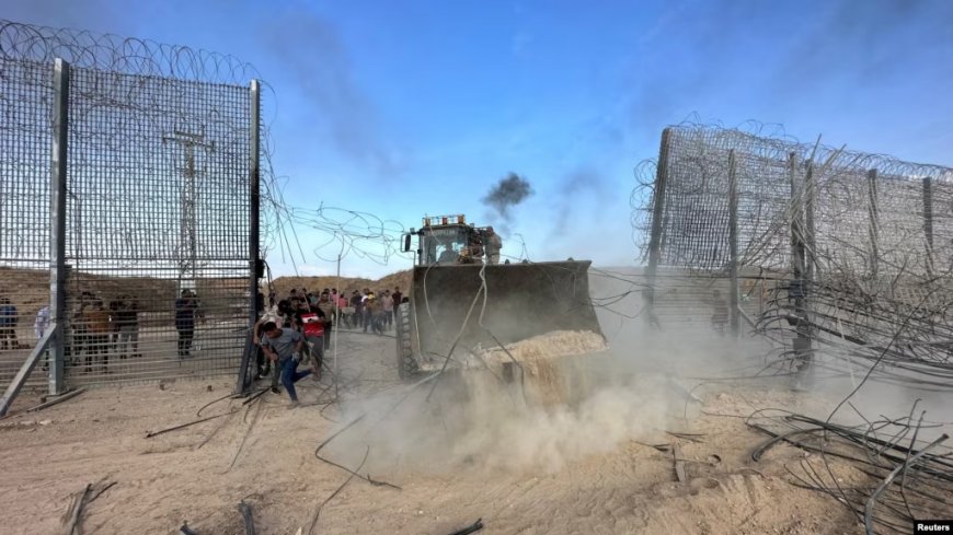 Израиль армиясы Газа секторымен шекарада бақылау орнатқанын хабарлады