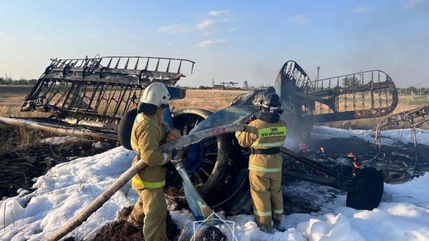 Ақмола облысында АН-2 ұшағы апатқа ұшырады