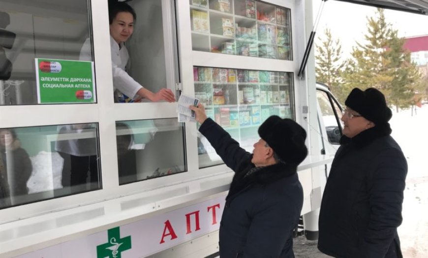 В Казахстане запустят передвижные аптеки для удаленных сел